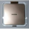 Miroir de sac GERSON "or" carré