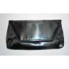 Pochette de soirée lamée gris
