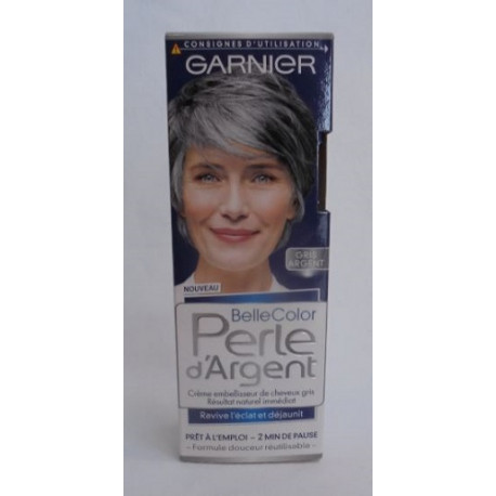 Garnier Shampooing Perle Argent Gris Argent