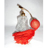 Flacon vaporisateur à parfum poire rouge