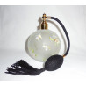 Flacon vaporisateur décor fleuri
