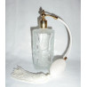 Flacon vaporisateur décor oiseau