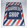 Plaque enseigne BARBER SHOP