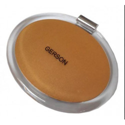Miroir de sac ovale GERSON "or"