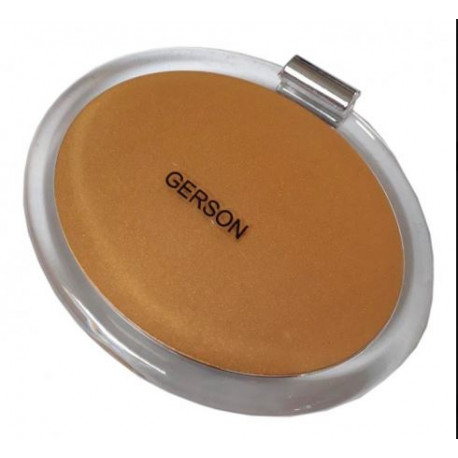 Miroir de sac ovale GERSON "or"