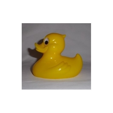 Canard jaune pour le bain