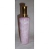 Flacon vaporisateur à pompe décor marbre rose