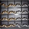 Pins Moustache "chrôme"