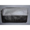 Trousse de toilette décor crocodile