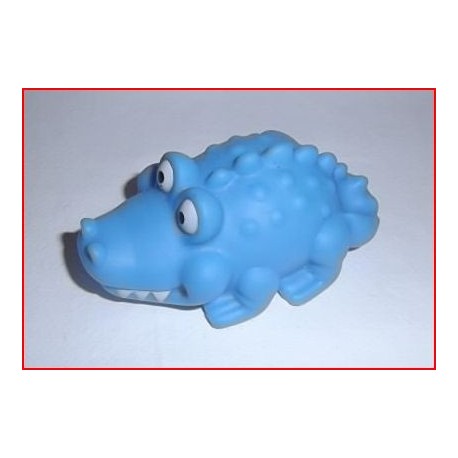 Crocodile bleu pour le bain