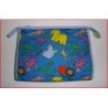 Trousse de toilette bleue décor animaux d'Afrique
