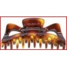 Pince crabe classique vison 9cm