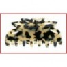 Pince crabe "fait main" tortue clair 9cm